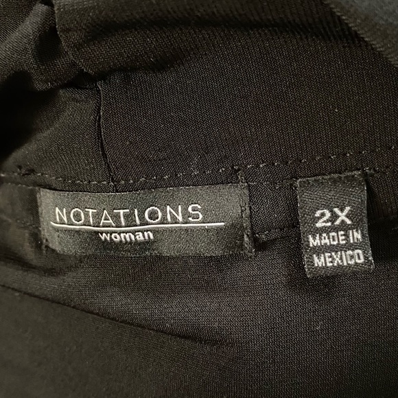 Notation, plus size 2x - Picture 3 of 3